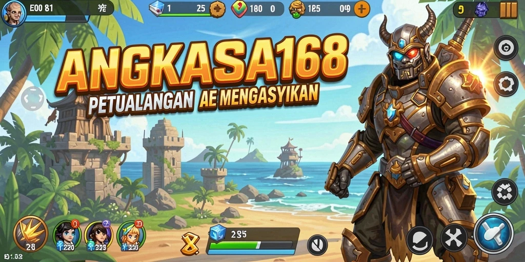 Tangkapan layar gameplay seru dari ANGKASA168 dengan aksi luar angkasa yang menarik.
