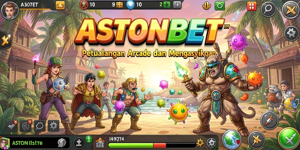 Screenshot gameplay ASOTNBET yang menampilkan keseruan permainan Arcade.