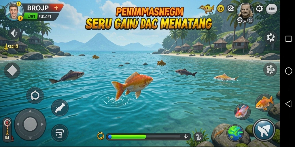 Tangkapan ikan yang menakjubkan di <strong>BROJP</strong> memperlihatkan pengalaman memancing nyata.