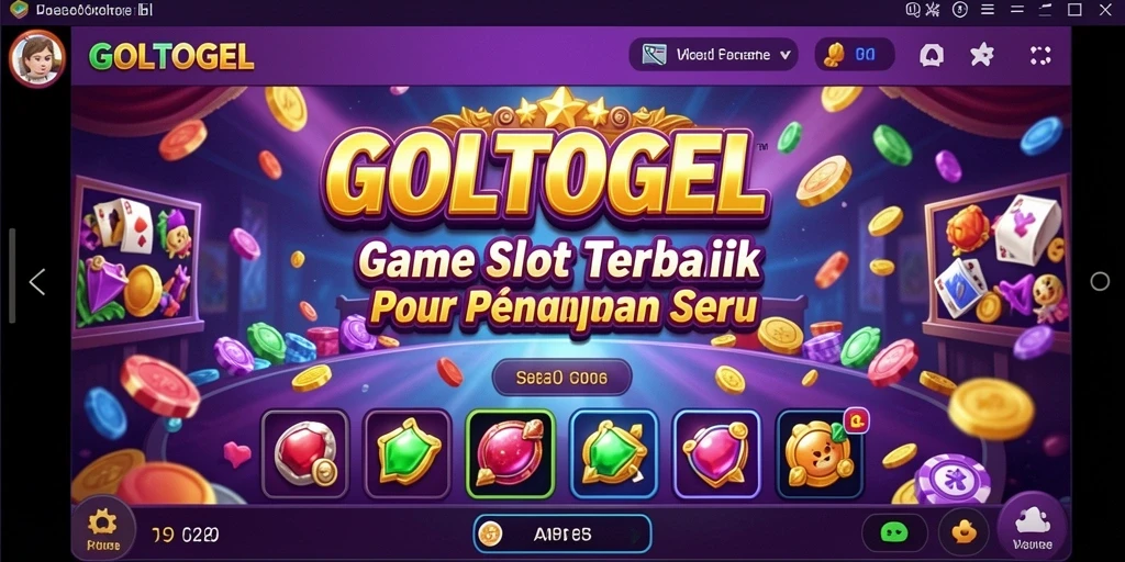 Gameplay GOLTOGEL menampilkan slot yang menarik dan penuh warna.