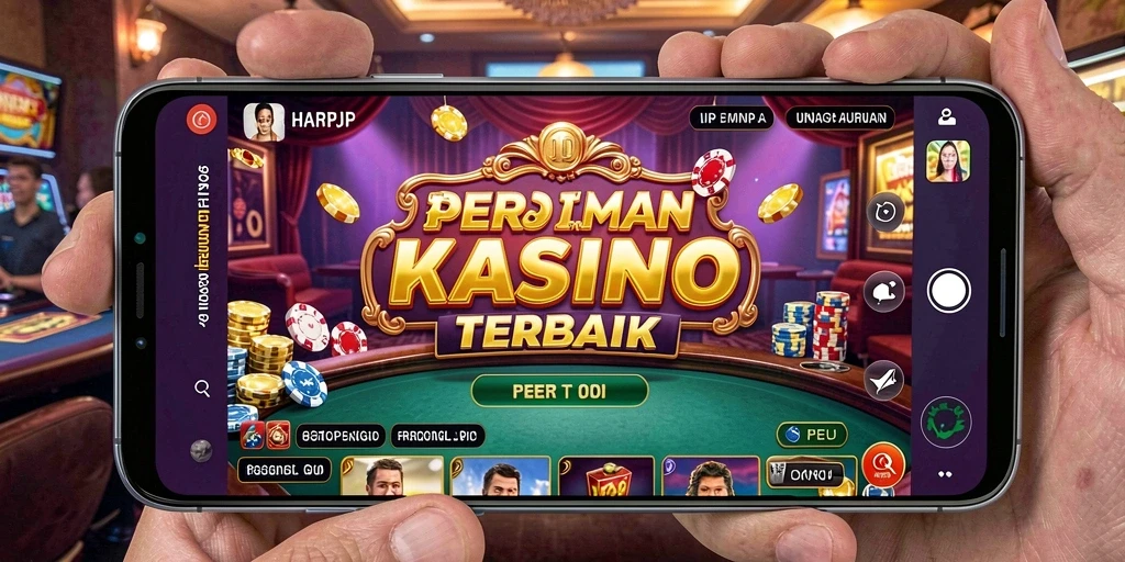Tampilan gameplay yang mengasyikkan dalam HARAPJP kasino.