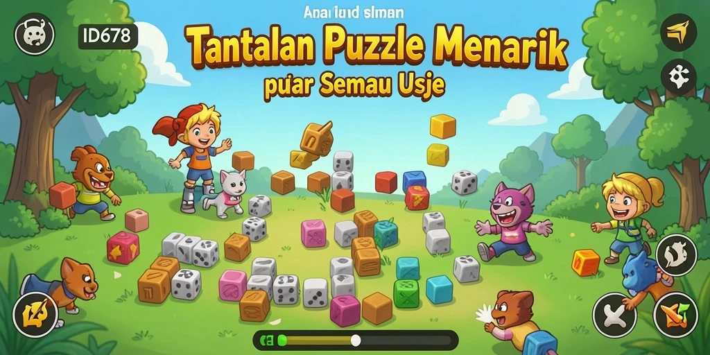 Tampilan gameplay ID678 yang menantang dan menyenangkan.