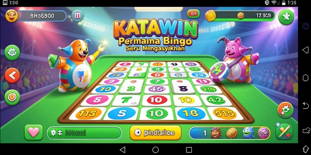 Tampilan gameplay KATAWIN yang seru dan mengasyikkan.