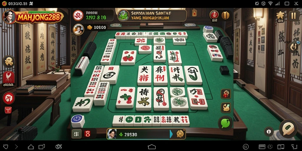 Screenshot gameplay MAHJONG288 menampilkan pengalaman bermain Idle yang menarik.