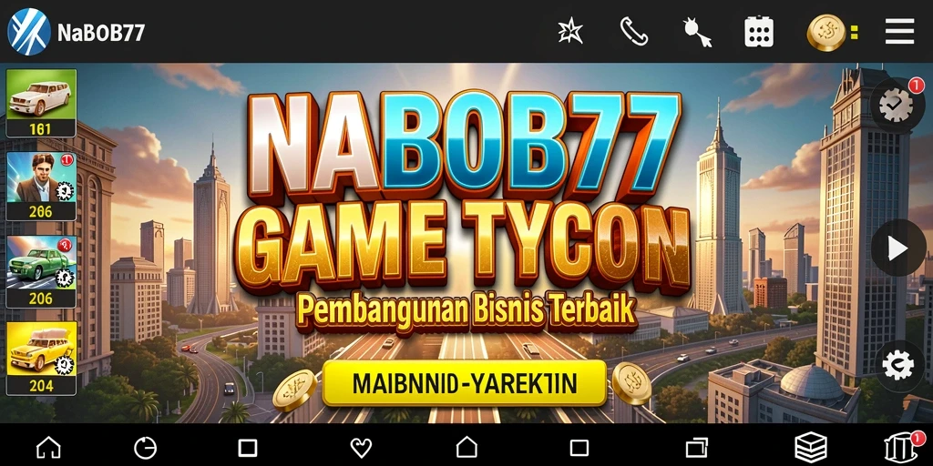Tangkapan layar NABOB77 menunjukkan pengelolaan bisnis yang dinamis.