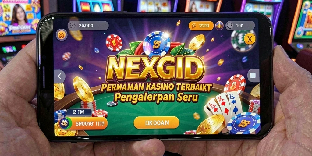 Tampilan gameplay mengasyikkan di NEXGID dengan berbagai pilihan permainan Kasino.