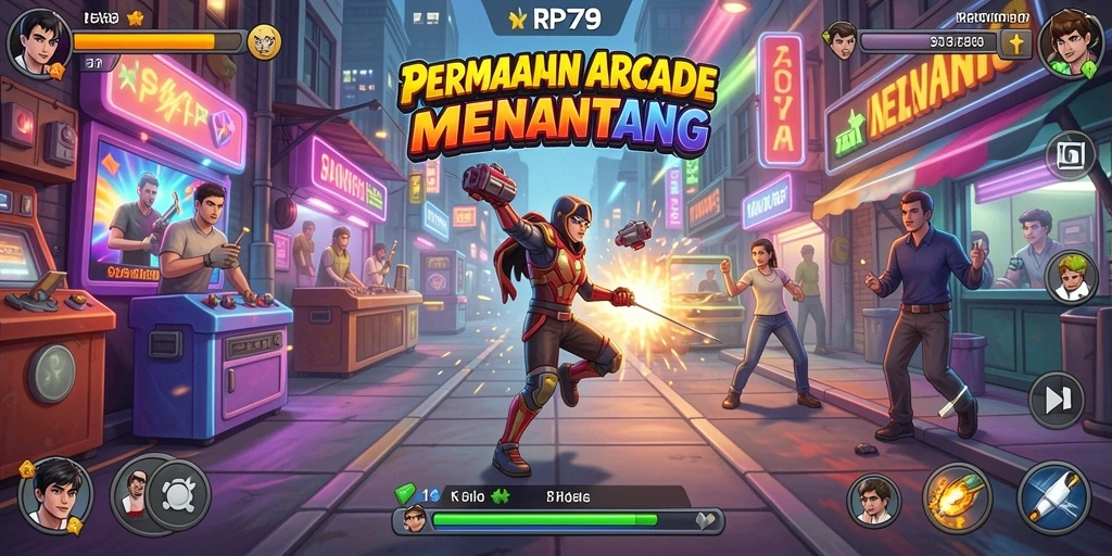 Tampilan gameplay RP79 yang penuh aksi dan tantangan.
