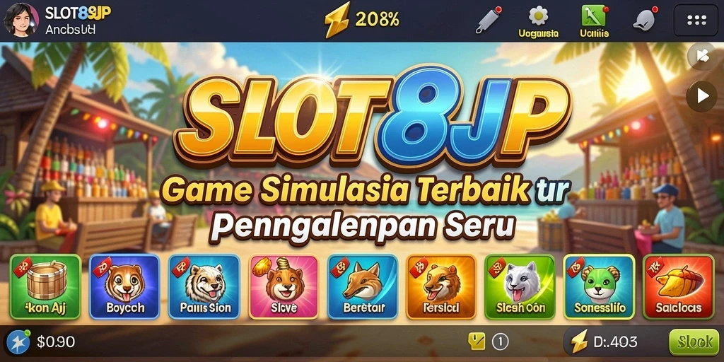 Tampilan menarik dan seru dari gameplay SLOT88JP.